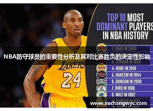 NBA防守球员的重要性分析及其对比赛胜负的决定性影响